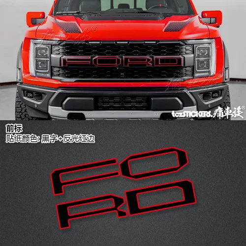 Custom Vinyl Decal Kit for Ford F-150 Raptor 3rd Gen 3.5T (2023) | Special KK Wrap