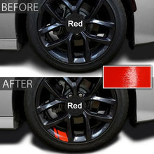 Cargar imagen en el visor de la galería, Reflective Wheel Hub Decal Set (6 Pcs) – Rim Cover Sticker | Dodge, Chrysler &amp; Jeep | Red, Yellow, Black