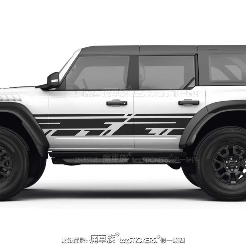 Body Modification Custom Sports Fashion Vinyl Kit | KK Film for Cars & Trucks
