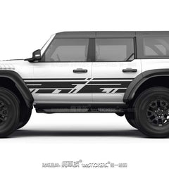 Body Modification Custom Sports Fashion Vinyl Kit | KK Film for Cars & Trucks