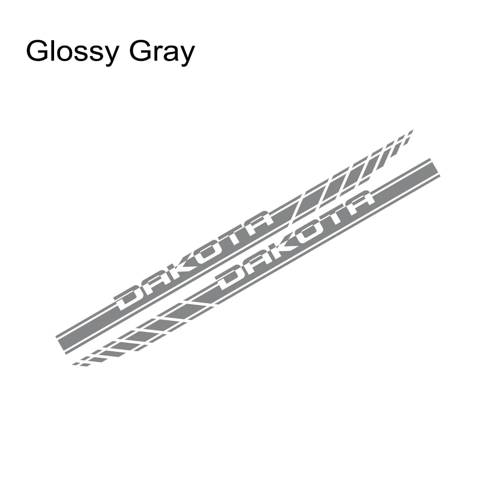 Door Side Stripe Decal for Dodge Dakota SLT / SXT / 5.9 / R/T / V6 | 2-Piece Vinyl Truck Graphic