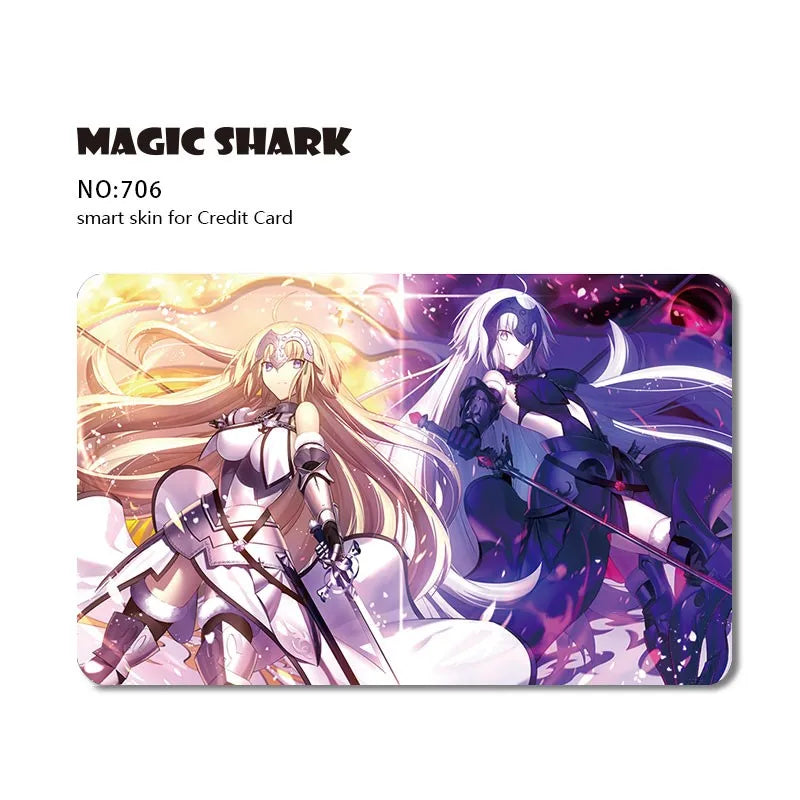 Custom Credit Card Skin Covers – Pokémon, Yu-Gi-Oh, Anime & More