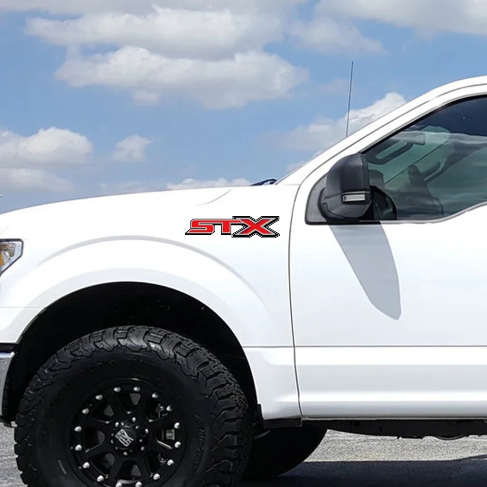 STX Off-Road Vinyl Decal for Ford Ranger / F-150 / F-250 Super Duty | 2-Piece Pickup Tuning Sticker