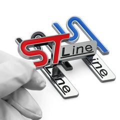 3D Metal ST Line Trunk Badge | Ford Focus / Mondeo / Kuga / Ecosport Emblem
