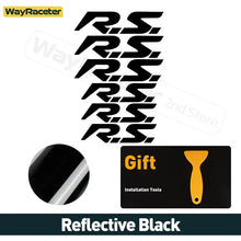 Cargar imagen en el visor de la galería, Renault Brake Caliper Decal Set – Hi-Temp Waterproof Reflective Vinyl | Megane RS, Clio, Sandero GT, Twingo, Laguna, Arkana (6 Pcs)