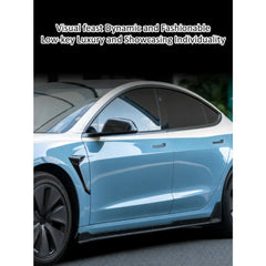 Sport Side Skirt Splitter for Tesla Model 3 Highland (2024+) | Exterior Rocker Panel Modification