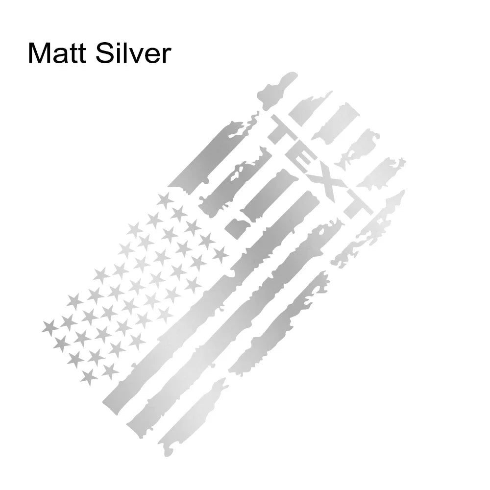 USA Flag Engine Hood Decal for Dodge RAM HEMI / Rebel / TRX | Bonnet Vinyl Graphic
