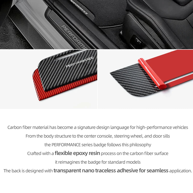 Real Carbon Fiber Glasses Case Trim for Ford F-150 Raptor (2021–2025)