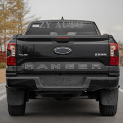 For Ford Ranger 2023 2024 2025 Tailgate Insert Letters Rear Door Logo Letter Rear Emblem Door Tailgate Letters Trim Accessories