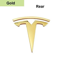 Cargar imagen en el visor de la galería, Zinc Alloy Front Hood Logo Sticker for Tesla Model 3 / Model Y | Auto Body Styling Emblem