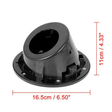Cargar imagen en el visor de la galería, Black Aluminum Locking Fuel Filler Door Gas Tank Cap Cover for Jeep Wrangler (2007–2018)