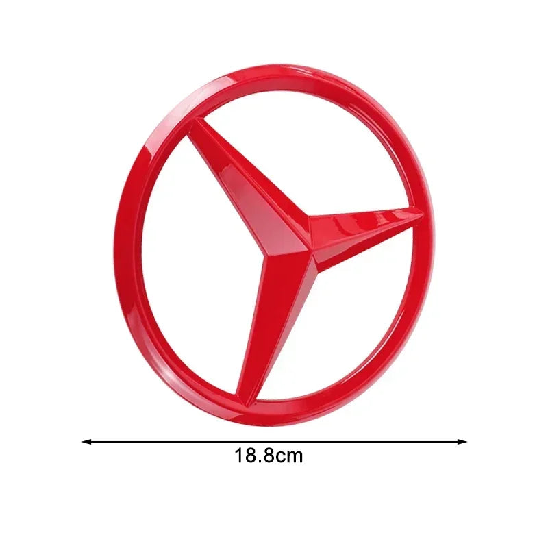 Large Front Grille Badge Decal 18.8cm / 21cm for Mercedes-Benz GLA / GLB / GLS / AMG | MERCEDES-BENZ