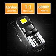 AUXITO T10 194 W5W Ultra-Bright Canbus LED | 2–10 Pack Interior