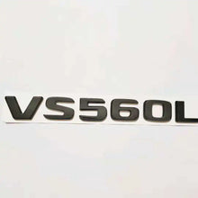 Cargar imagen en el visor de la galería, Trunk Tail Letter Emblem Decal for Mercedes-Benz VS260L / VS560L / VS450L / VS600L | Badge Sticker