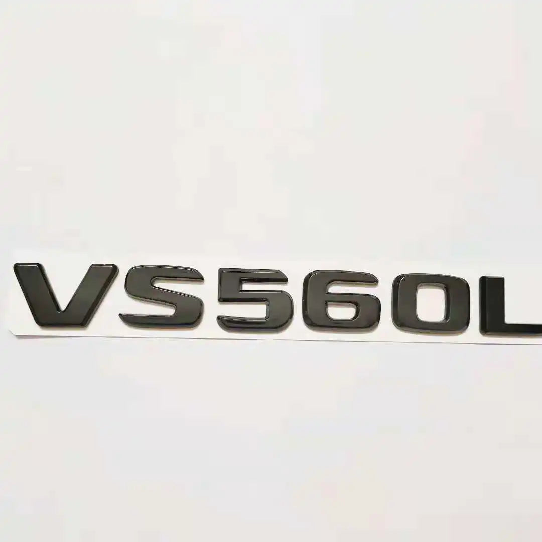 Trunk Tail Letter Emblem Decal for Mercedes-Benz VS260L / VS560L / VS450L / VS600L | Badge Sticker
