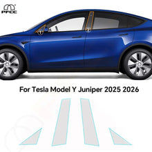 Cargar imagen en el visor de la galería, Precut PPF for Tesla Model Y Juniper (2025–2026) | TPU Headlight, Mirror, Pillar &amp; Bumper Protection
