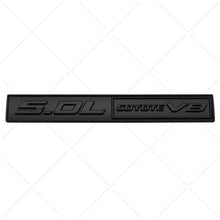 Load image into Gallery viewer, 3D Metal 5.0 COYOTE V8 Trunk &amp; Fender Emblem | Ford Mustang Badge Accessory