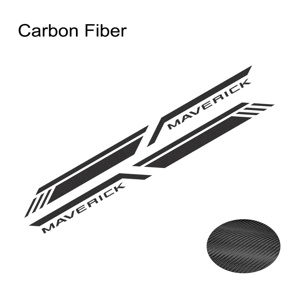 Trunk Side Stripe Decal for Ford Maverick XL / XLT / Lariat | Pickup Bed Vinyl Sticker