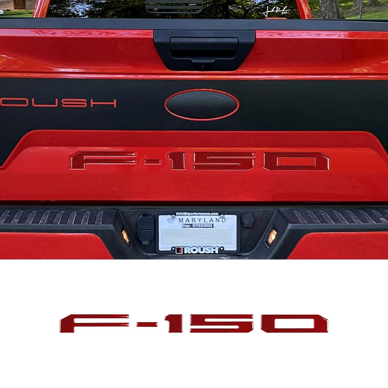 Carbon Fiber Decorative Logo Sticker for Ford F-150 / Raptor | Truck Vinyl Graphic