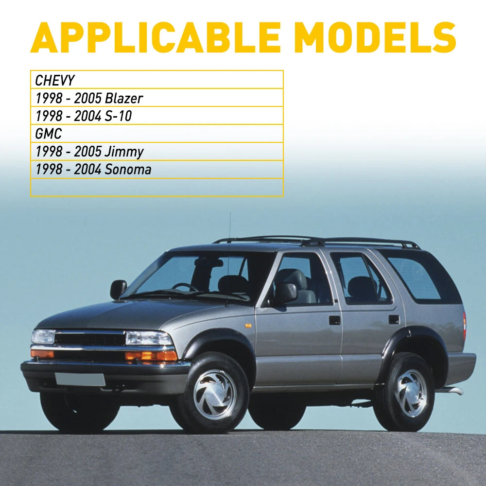 A/C Knob for Chevy Blazer (1998–2005) | 1/3/9/15-Piece Set