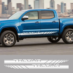 Door Side Stripe Decal for Pickup Trucks | 2-Piece Vinyl Body Graphic Decoration