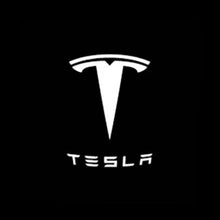 Cargar imagen en el visor de la galería, Car Door LED Logo Projector Welcome Lights for Tesla | HD 3D Laser Ghost Shadow Light (2 or 4pcs)