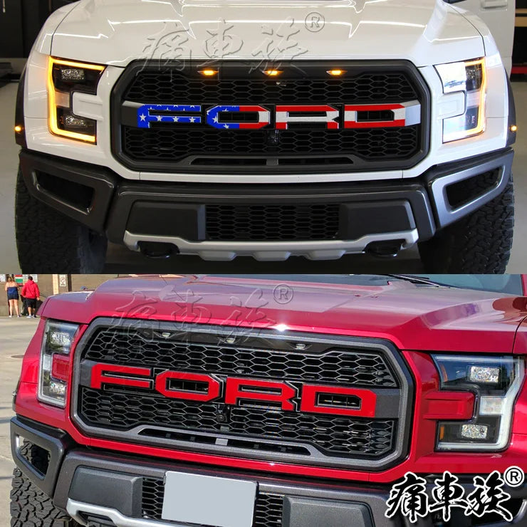 Custom Head Letter Vinyl Decal for Ford Raptor F-150 | KK Film Decorative Sticker