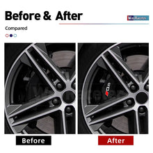 Cargar imagen en el visor de la galería, Audi Brake Caliper Decal Set – High-Temp Reflective Vinyl | A3 A4 A5 A6 A7 A8 Q2 Q3 Q5 Q7 Q8 TT TTS S-Line (6 Pcs)