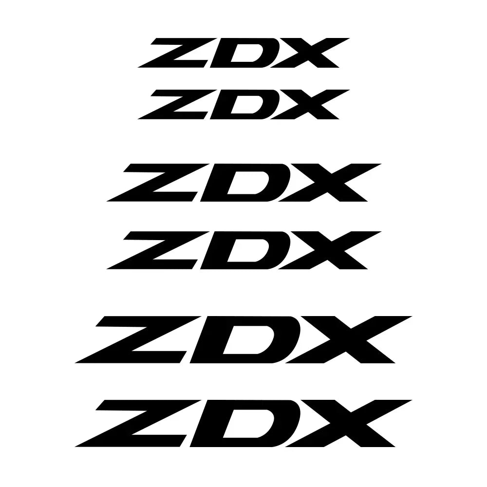 Brake Caliper Badge Decal for Acura MDX / ILX / RDX / TLX / RL / TSX / ZDX | 6-Piece Vinyl Film Set