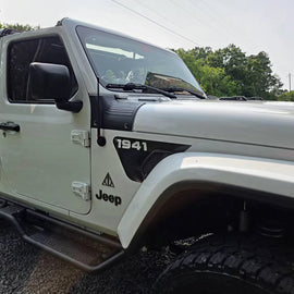 1941 Fender Vent Vinyl Sticker for Jeep Wrangler JL / Gladiator JT (2018+) | Heritage Decal