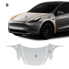 Cargar imagen en el visor de la galería, Precut PPF for Tesla Model Y (2020–2024) | 9-Mil TPU Paint Protection Film Clear Bra