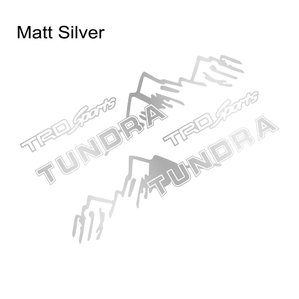 Body Side Door Decal for Toyota Tundra TRD / SR / SR5 / Limited / Platinum | 4-Piece Matte Vinyl Kit