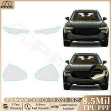 Cargar imagen en el visor de la galería, Precut PPF for Mazda CX-50 (2023–2025) | TPU Headlight, Mirror &amp; Pillar Paint Protection Film