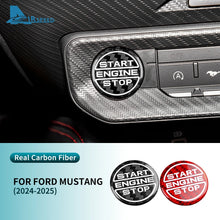 Load image into Gallery viewer, Real Hard Carbon Fiber Interior Trim for Ford Mustang GT (2024-2025) | LHD &amp; RHD