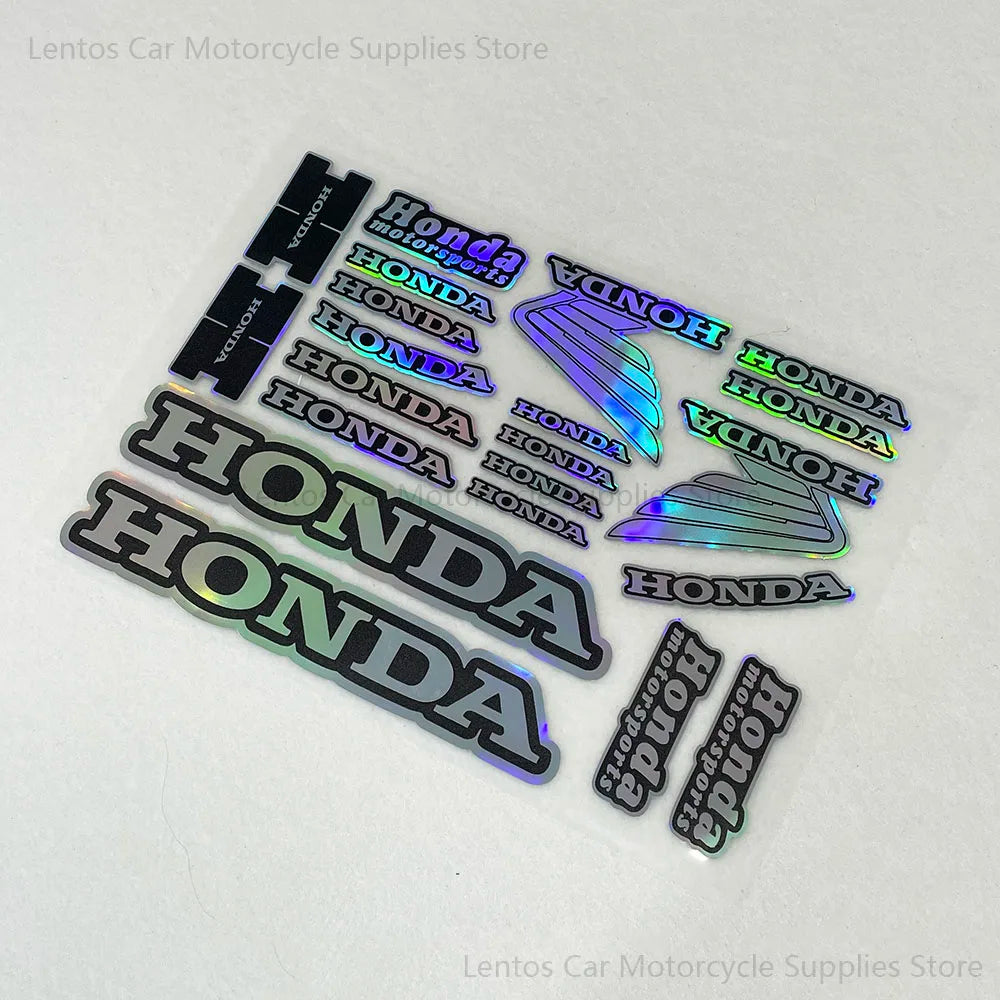 New Motorcycle Side Strip Sticker - Reflective Vinyl Decals for Honda Motorcycle & Car Styling