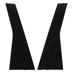 Car Window C Pillar Cover Trim Applique for Jeep Grand Cherokee 2011-2021 Rear Door C Pillar Post Panel Car Exterior Accessories