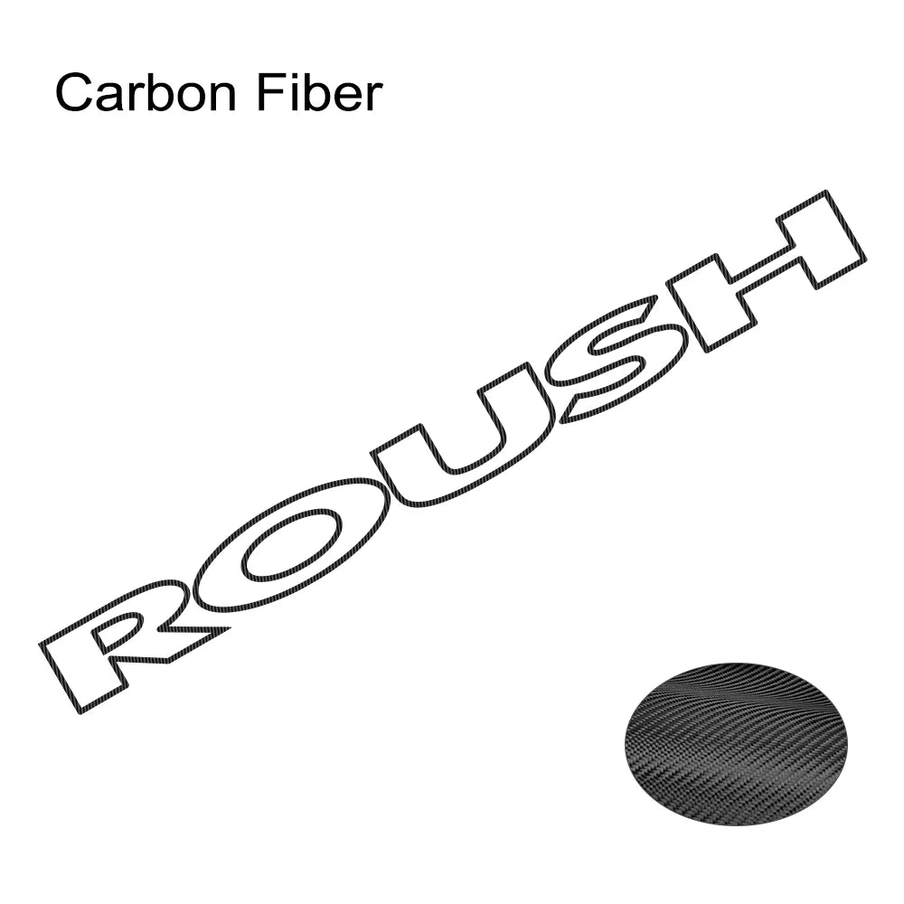 Roush Custom Windshield Sticker for Ford Mustang GT / Shelby / F-150 Raptor SVT | Vinyl
