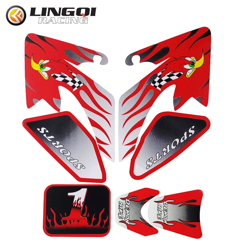 Graphic Kit for Honda CRF 50cc Dirt Bike Pit Bike Racing