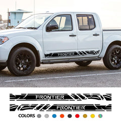 Racing Sport Door Side Decal for Nissan Frontier NP300 / Nismo | Vinyl Pickup Truck Sticker 2-Pack