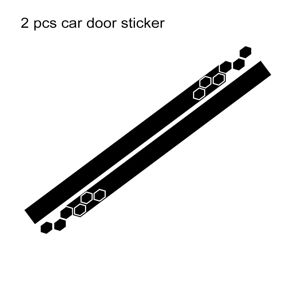 Hood Engine Racing Sport Decal Sticker for Audi / BMW / Mercedes / Ford | Auto Tuning Vinyl
