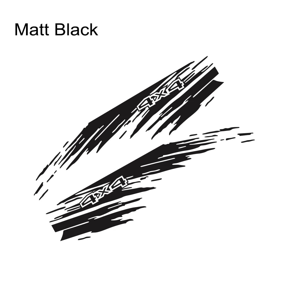 Mudslinger Style Bed Side Decal | Universal Pickup Sticker for F-150, Hilux, RAM, D-Max & More