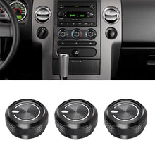 Load image into Gallery viewer, Aluminum Alloy A/C Temperature Control Knob Buttons for Ford (OEM 3F2Z-18519-AA) | 3-Piece