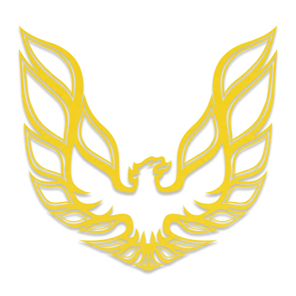 Engine Cover & Door Emblem Decal for Pontiac Firebird / Trans AM | Color Change Vinyl Sticker