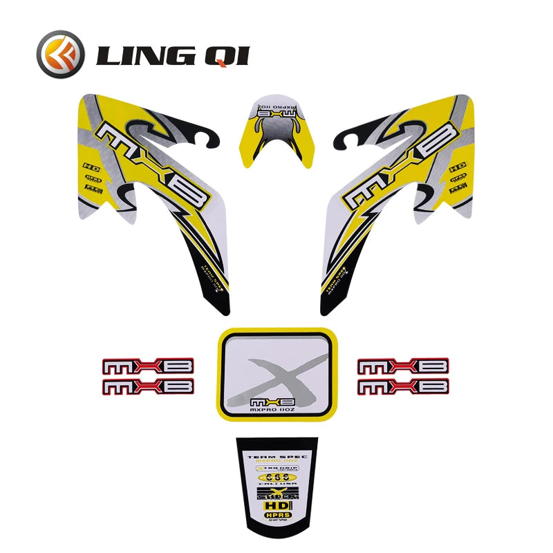 Graphic Kit for Honda CRF 50cc Dirt Bike Pit Bike Racing