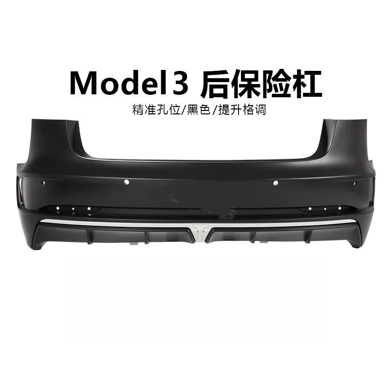 Complete Modified Body Kit for Tesla Model 3 (2018–2022) | Front & Rear Bumper Assembly (MaiAutoR)