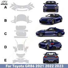 Load image into Gallery viewer, Precut PPF for Toyota GR86 (2021–2025) | TPU Paint Protection Film Clear Bra