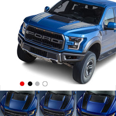 Hood Stripe Decal Kit for Ford F-150 Raptor (2015–2019) | Premium Vinyl Graphics