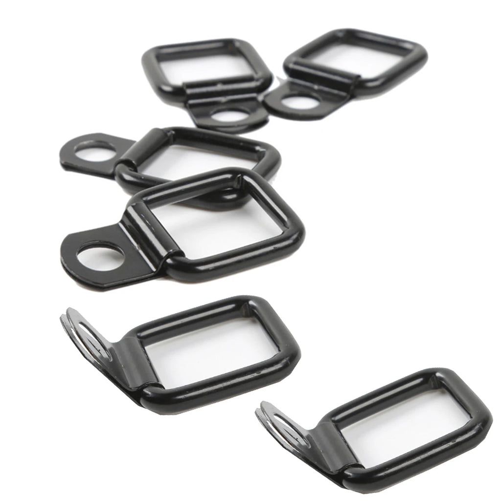 Trunk Cargo Tie-Down D-Ring Quick Release Fastener Clip for Jeep Wrangler JL/JK/TJ | Surface Mount