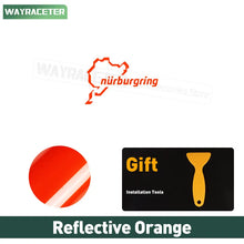 Cargar imagen en el visor de la galería, Edition 1 AMG A45 S Nürburgring Reflective Sticker | Wayraceter Window / Trunk Decal