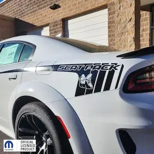Custom Full Body Vinyl Decal Sticker Kit for Dodge Charger | Sporty Fashion Appearance